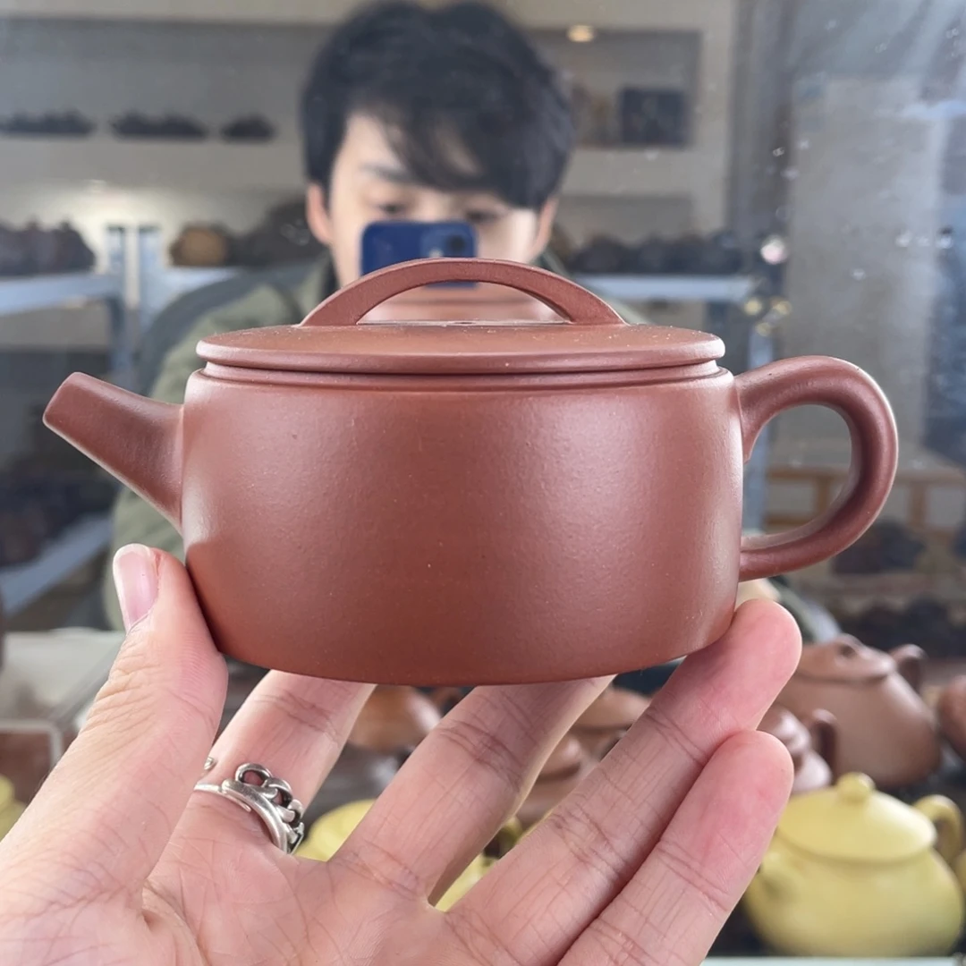 紫砂茶壶180cc红皮龙茶壶