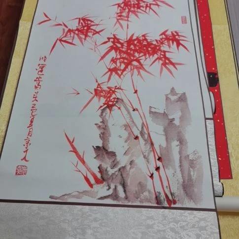 国画纯手写国画作品