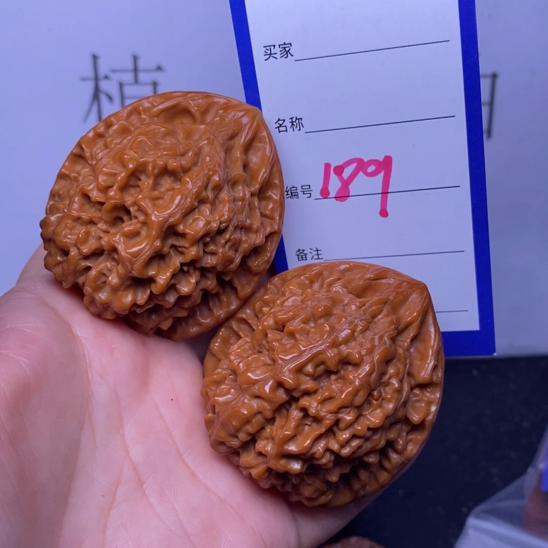 文玩核桃把件189/46官帽