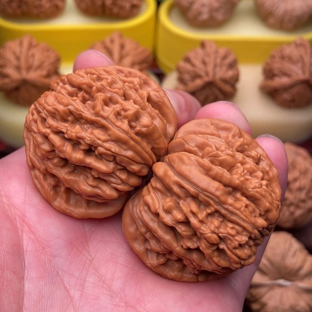 文玩核桃把件精品大四座楼44