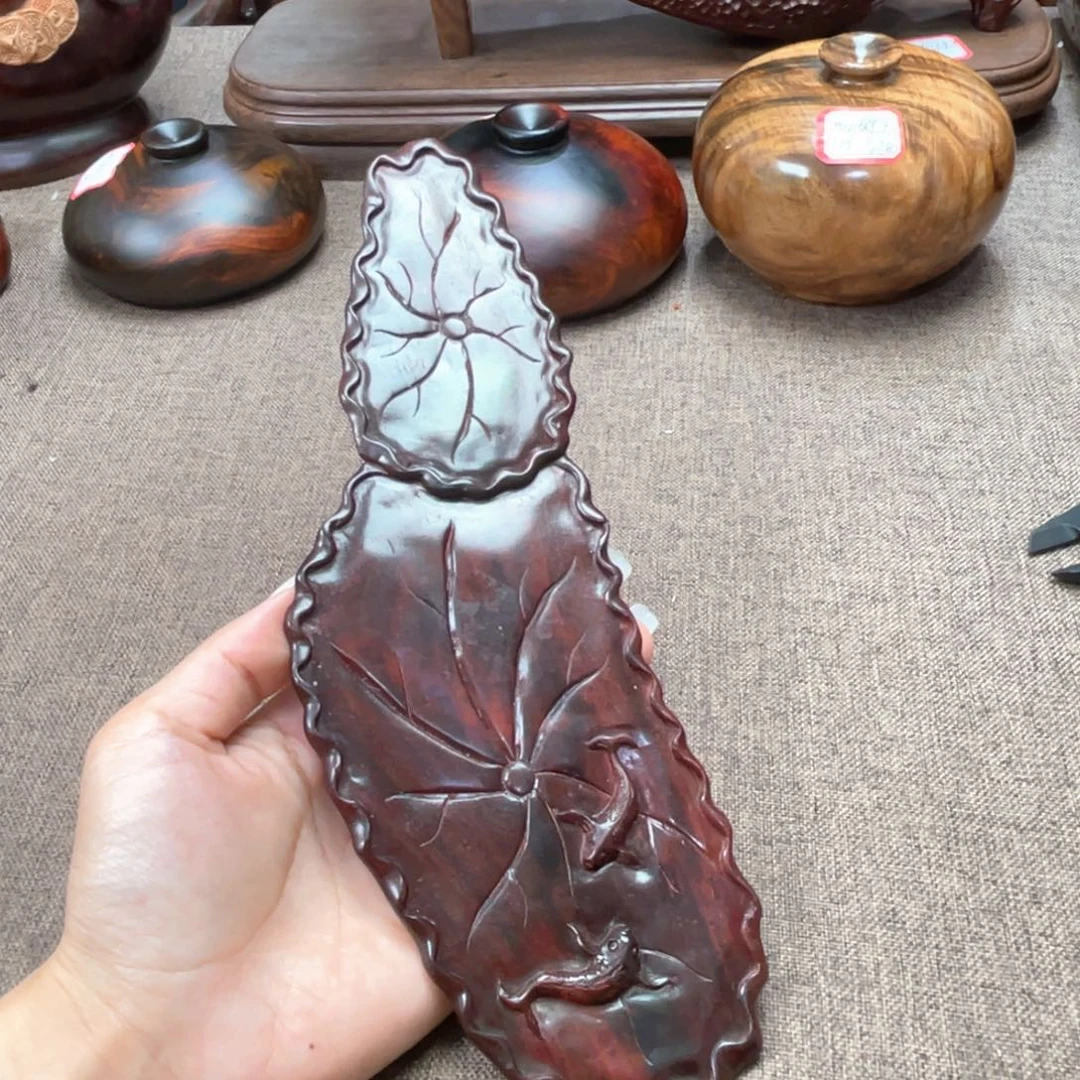 檀香紫檀（小叶紫檀）荷塘月色