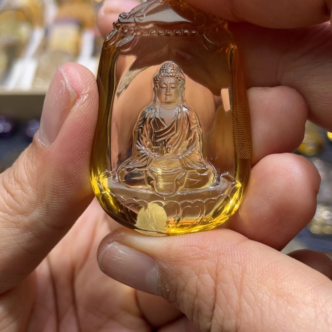 水晶颈饰未镶嵌定制