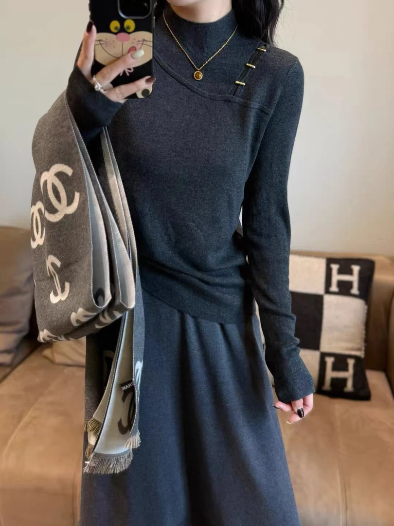 大尚同款双面绒两色高弹上衣（清）