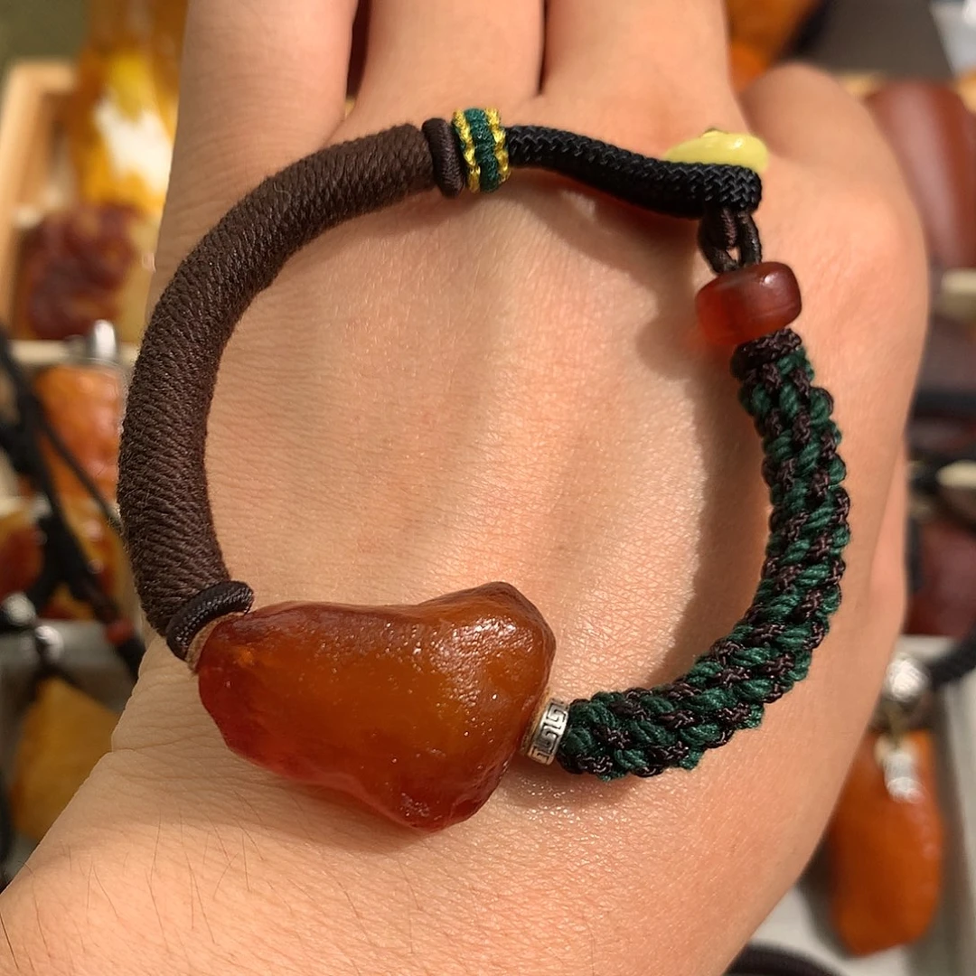 蜜蜡裸石未镶嵌你