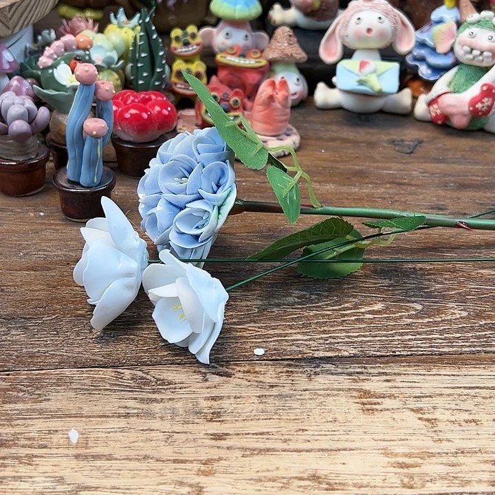 C****陶摆件小镇青花每日有新品