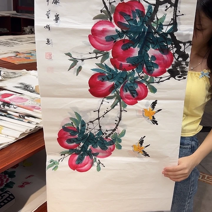 国画精品手绘作品