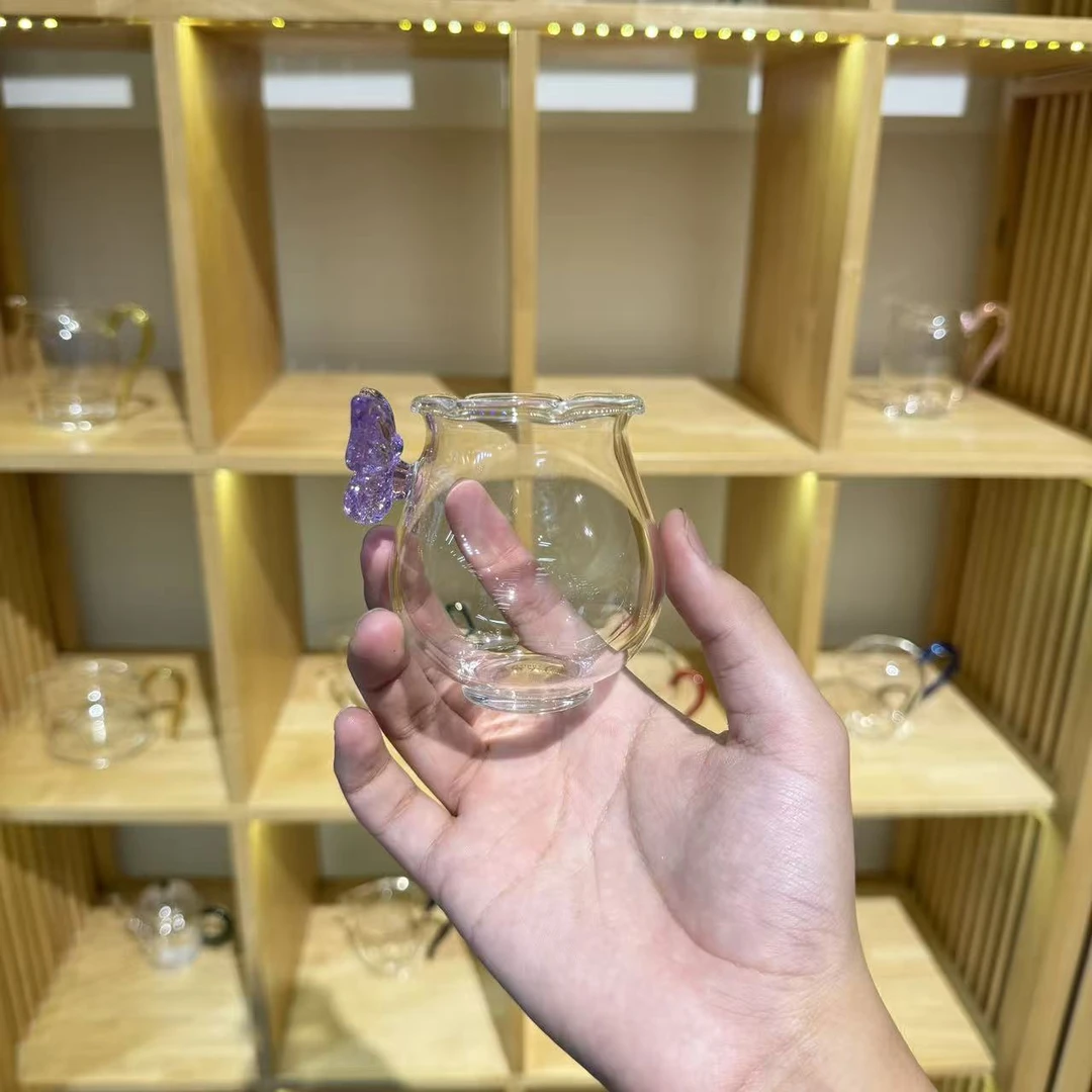 十里生活紫色蝴蝶主人杯（SLF0102）
