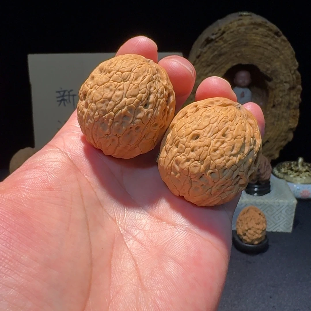 球***C文玩核桃把件云南铁核桃48
