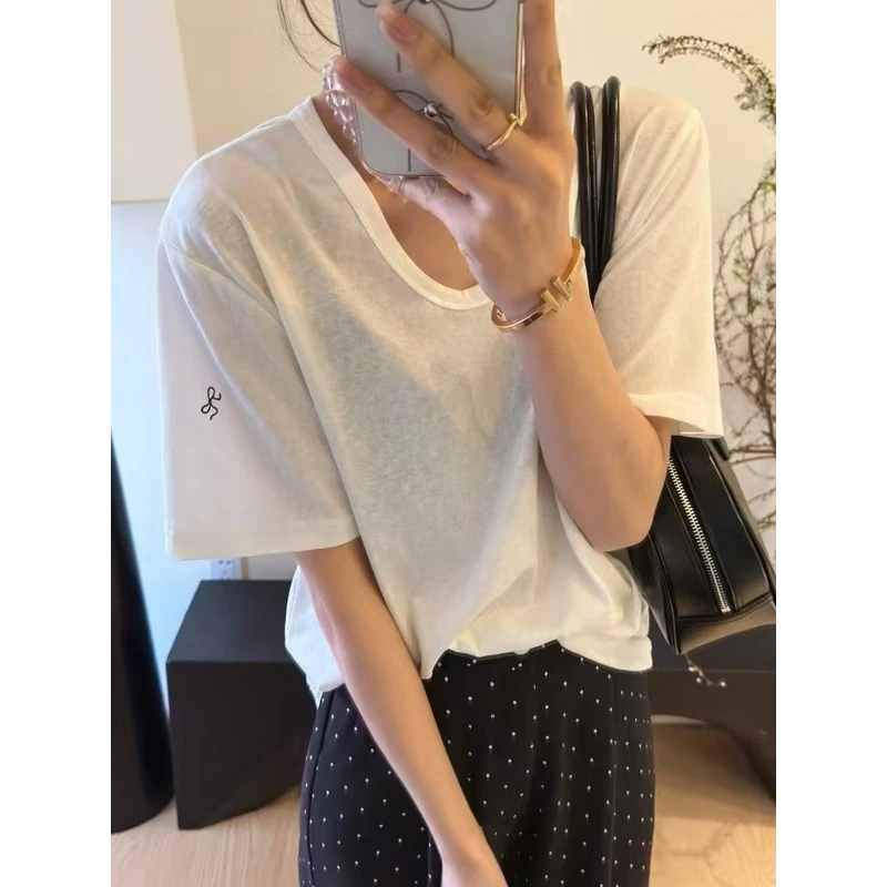 【大仙家】007462 十三行春款韩式上衣舒适时尚百搭女士春夏季