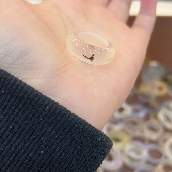 玛瑙/玉髓合金戒指25港12