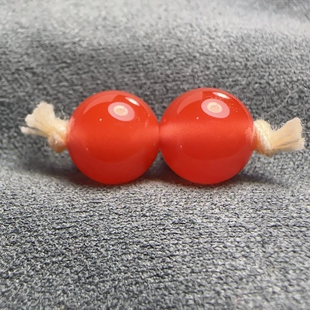 南红玛瑙未镶嵌8+对珠