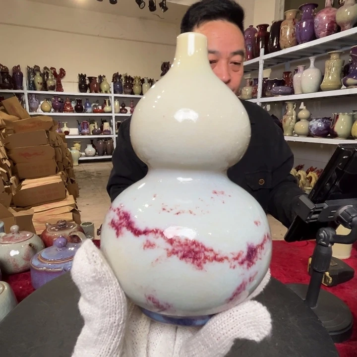 牛家钧窑牛自恒老师钧瓷