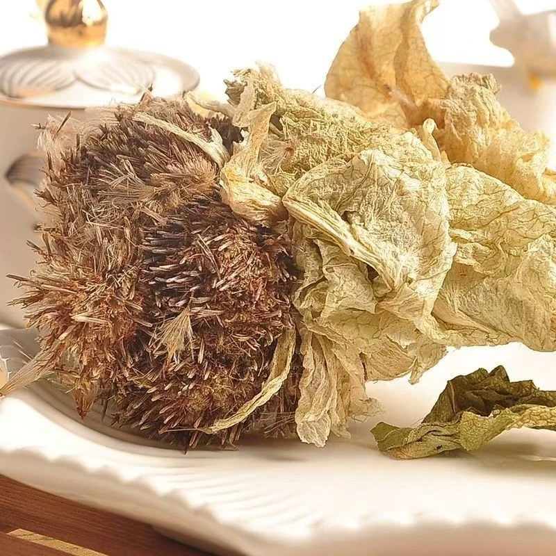 3送1朵天山根茎雪莲花 雪莲干花新疆特产泡酒泡茶雪连整支正宗