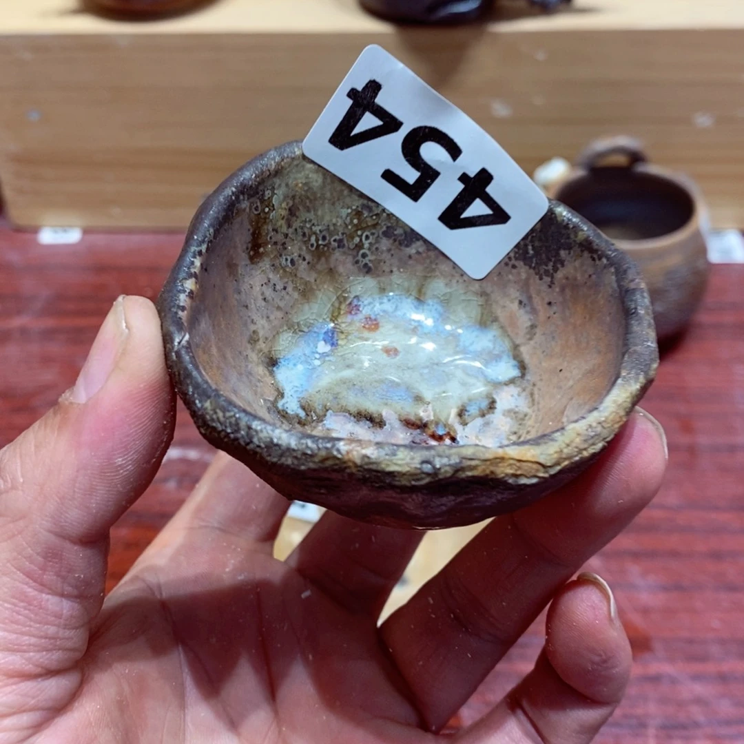 柴烧茶具陶瓷杯子