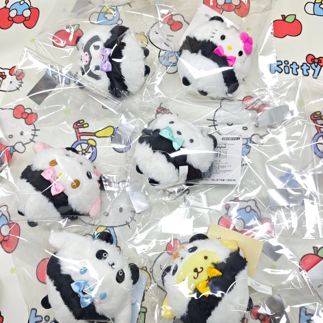 【日版正品】三丽鸥(SANRIO)日本 上野限定 熊猫毛绒挂件