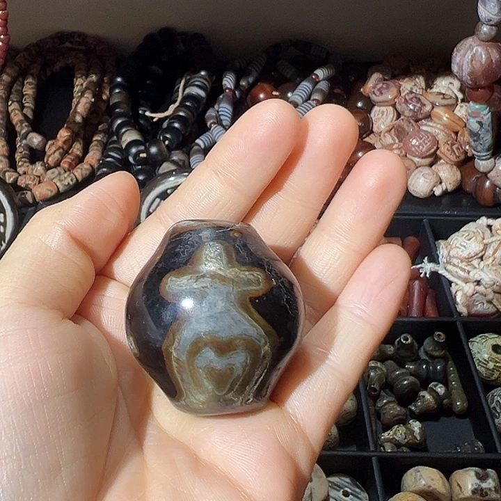 香***哥玛瑙/玉髓合金颈饰