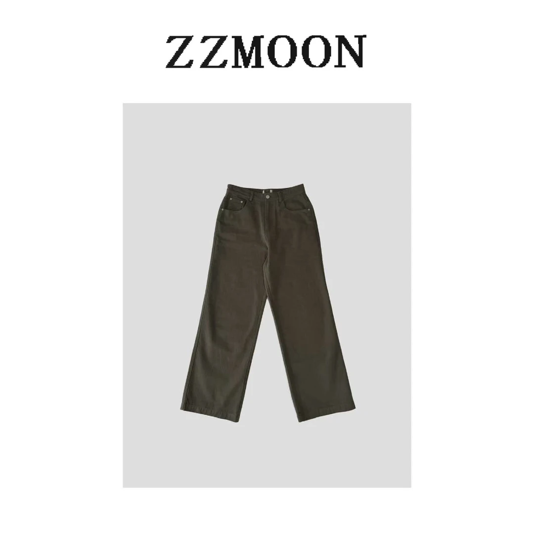 剪标款 Acne意大利进口同源面料显瘦显高直筒牛仔裤  X164