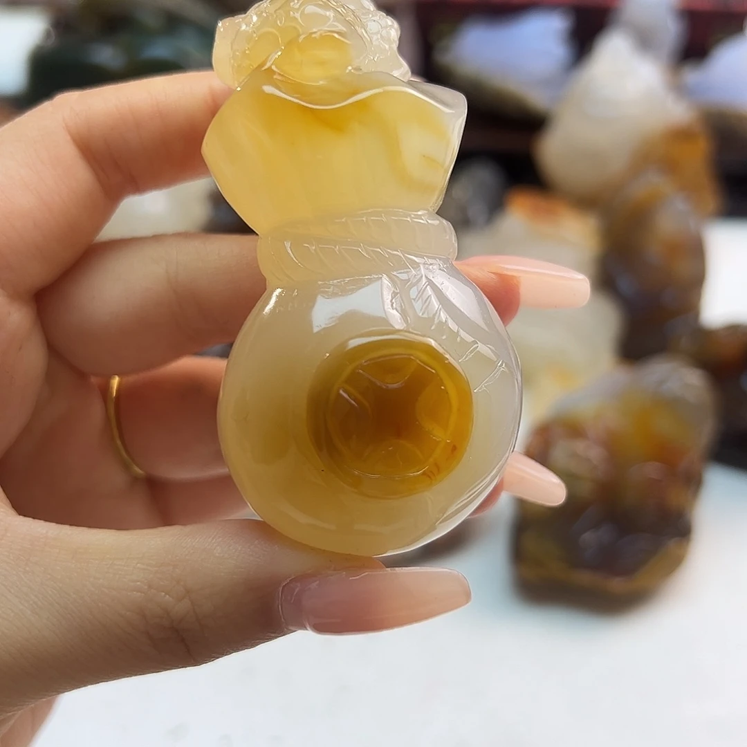 玛瑙/玉髓未镶嵌项链