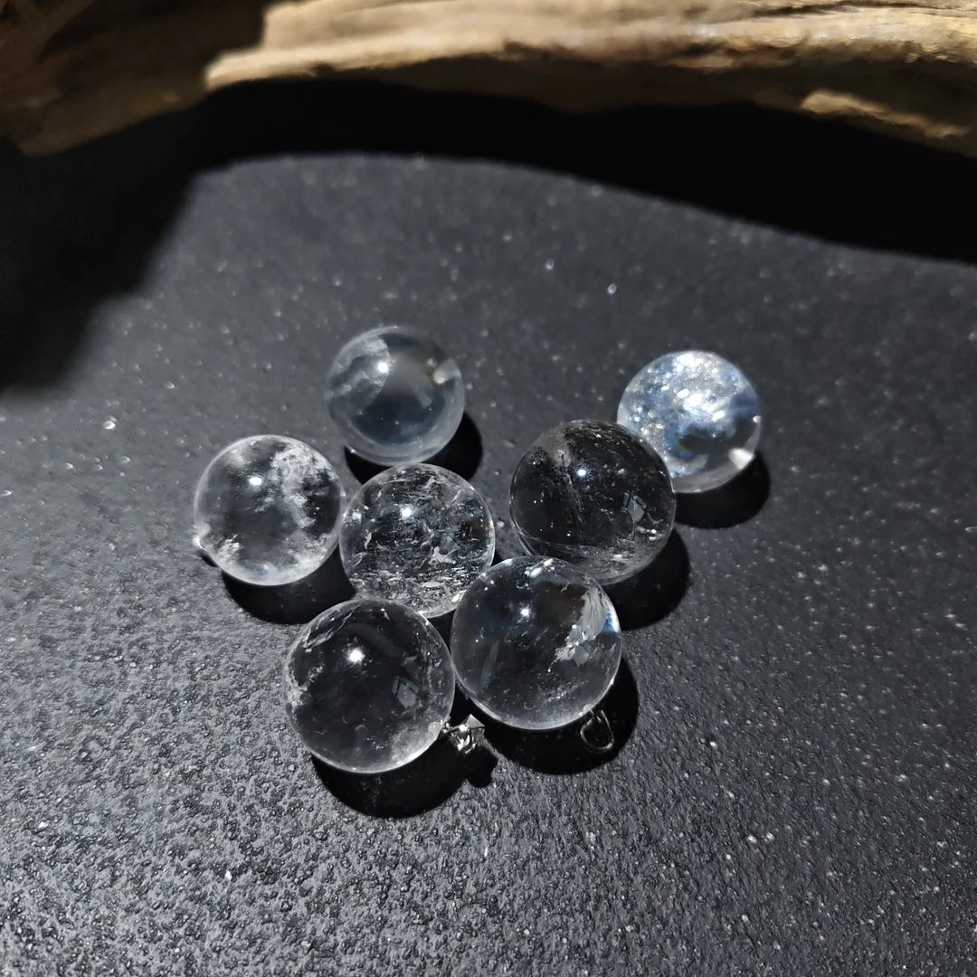 【黑胖珠宝】H1505 天然水晶吊坠多样性发其一