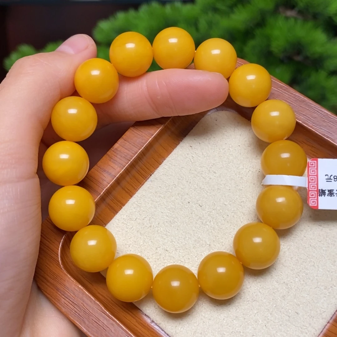 【闪购商品】未镶嵌蜜蜡手链手串