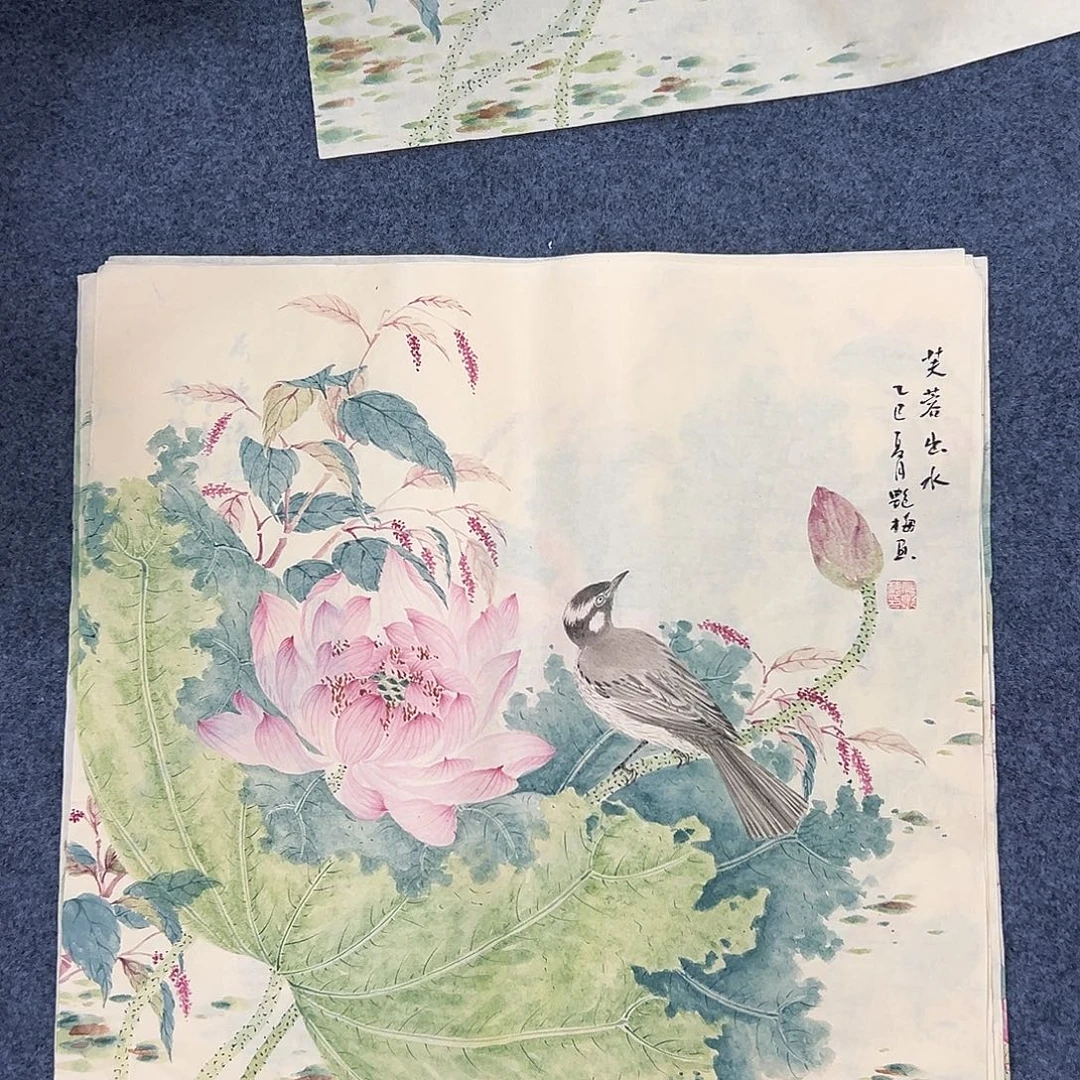 国画国画作品纯手绘作品