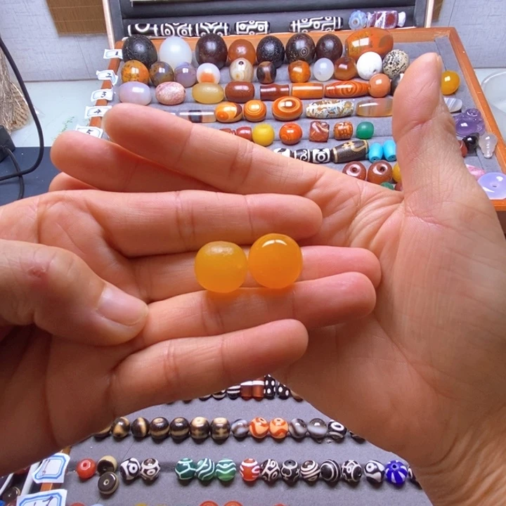 权***心玛瑙/玉髓未镶嵌颈饰