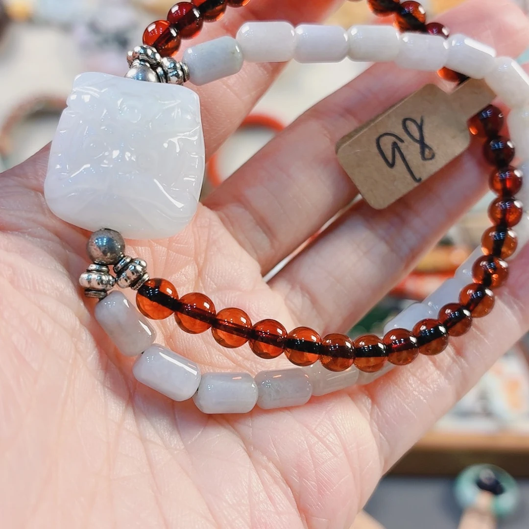 翡翠未镶嵌手链手串