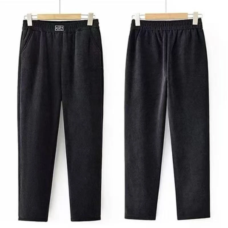 春季新款时尚妈妈装百搭显瘦气质休闲哈伦裤H8227裤子外穿长裤