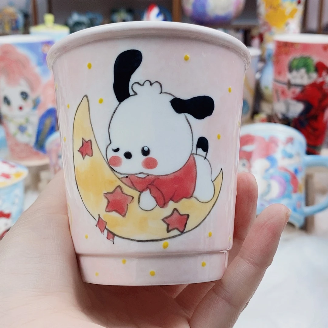 杯董董文创手绘陶瓷