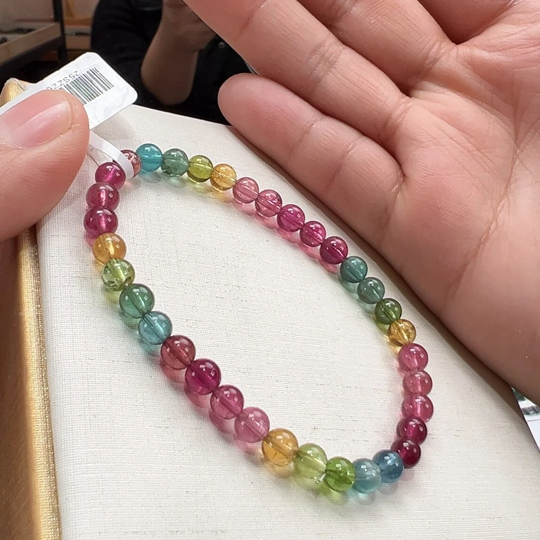 未镶嵌手串碧玺5mmmmmmm