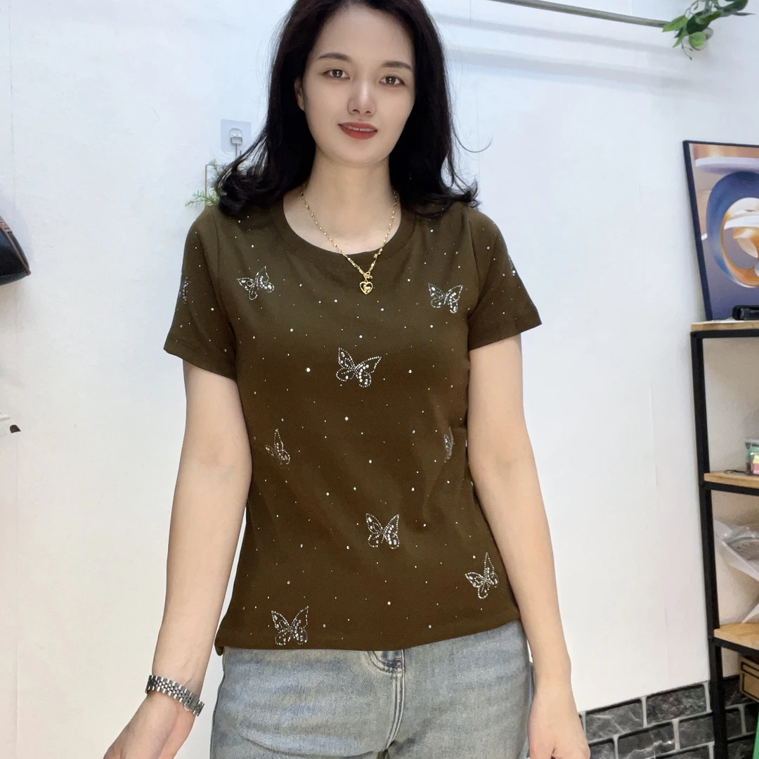 夏季新款百搭上衣6682