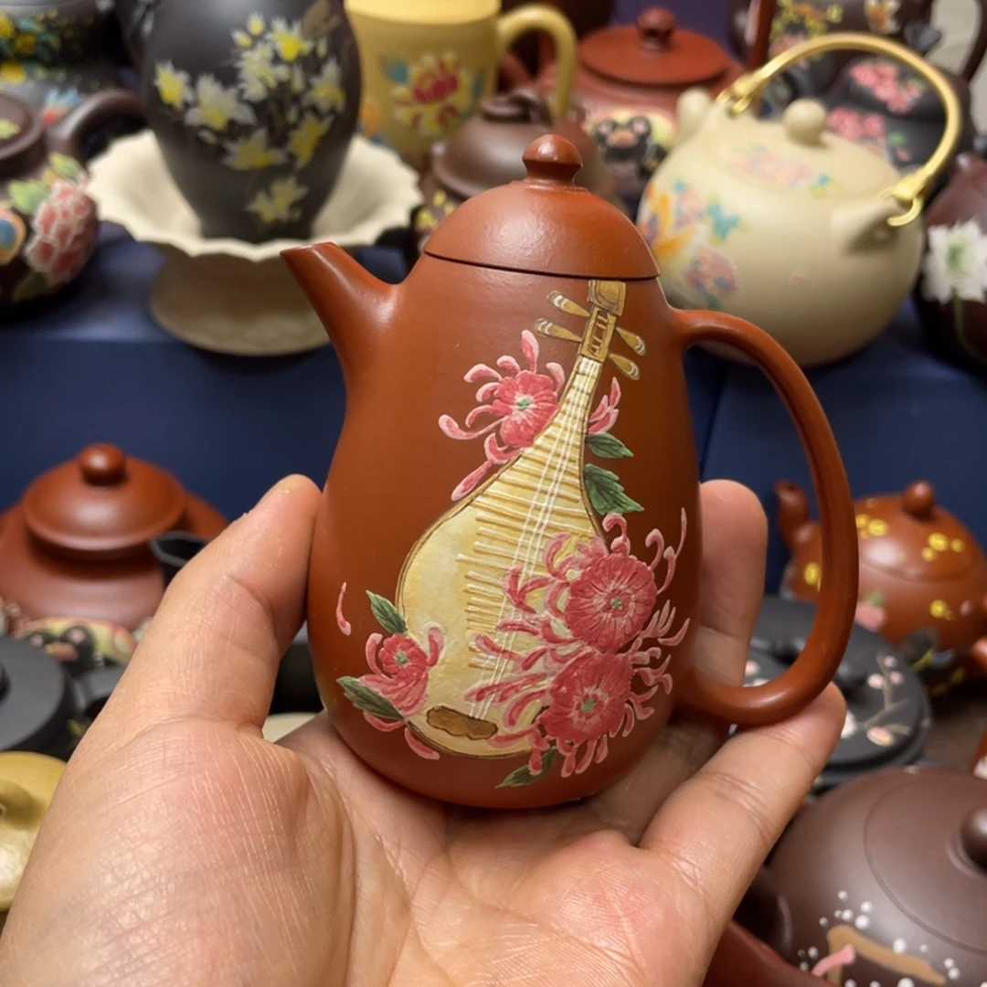 逍****茶杯红泥紫砂茶壶150cc