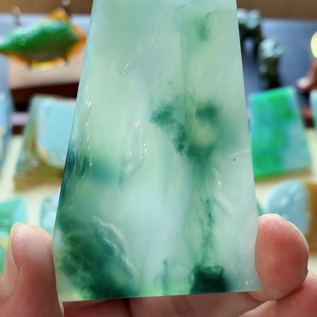 定制翡翠未镶嵌翡翠首饰