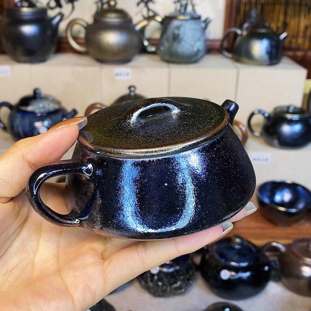 时***回杯云南建水紫陶柴烧