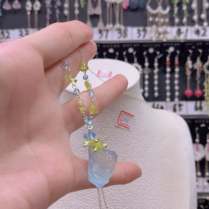 大***言银S925镶嵌耳饰淡水珍珠