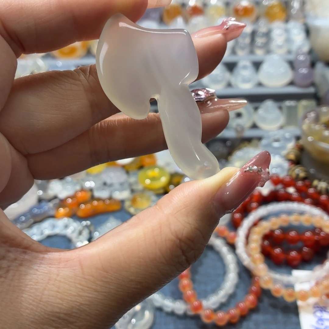 玛瑙/玉髓未镶嵌吊坠(不含链)