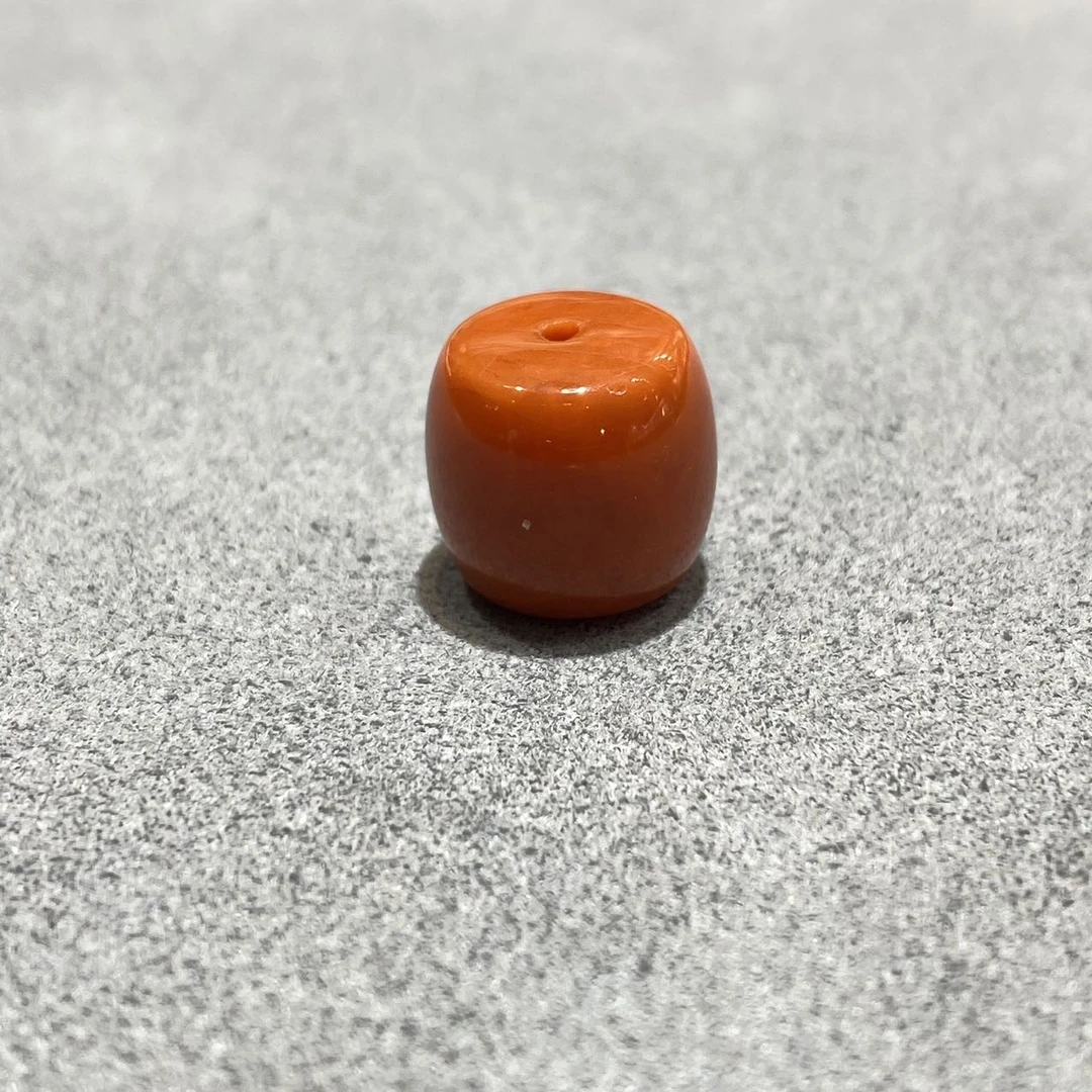 【佳哥严选】J71427-原矿九口火焰纹南红直切单珠多样性发其一11mm+