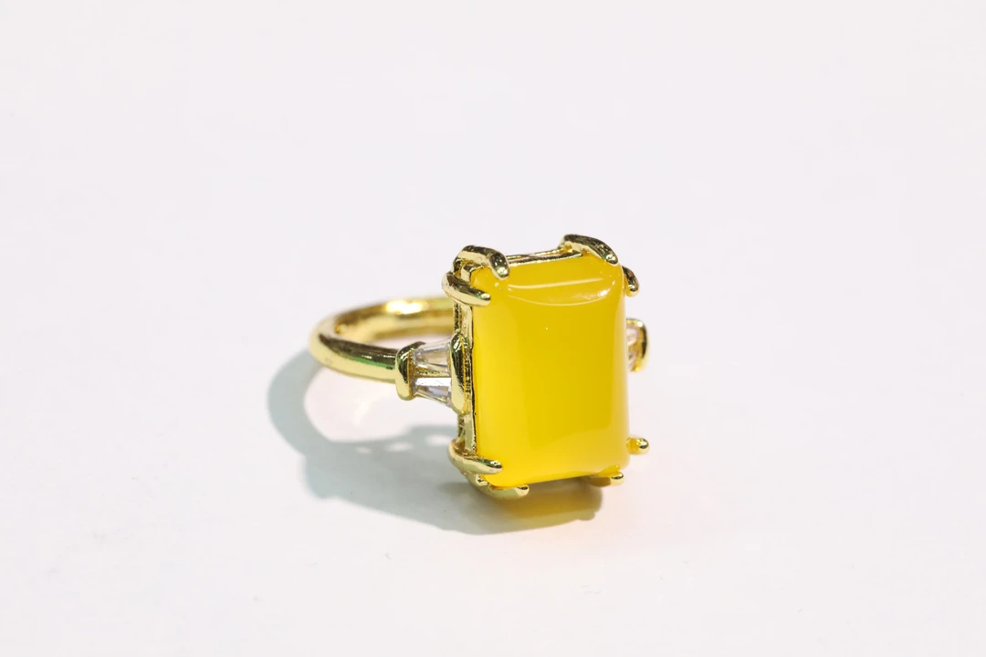 TYJZ461黄翡翠戒指