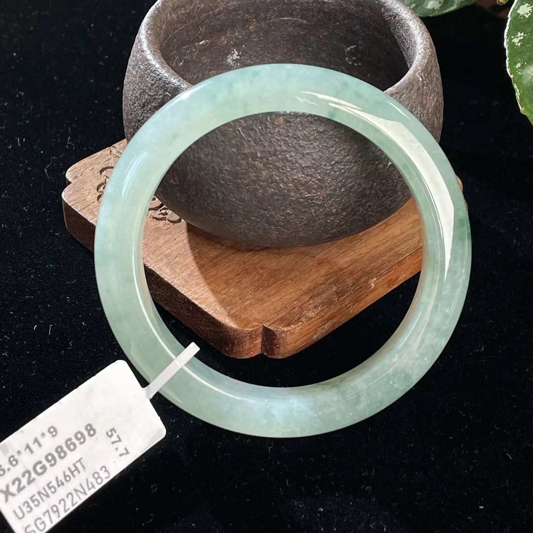 天然翡翠手镯 56.6 SG7922N483