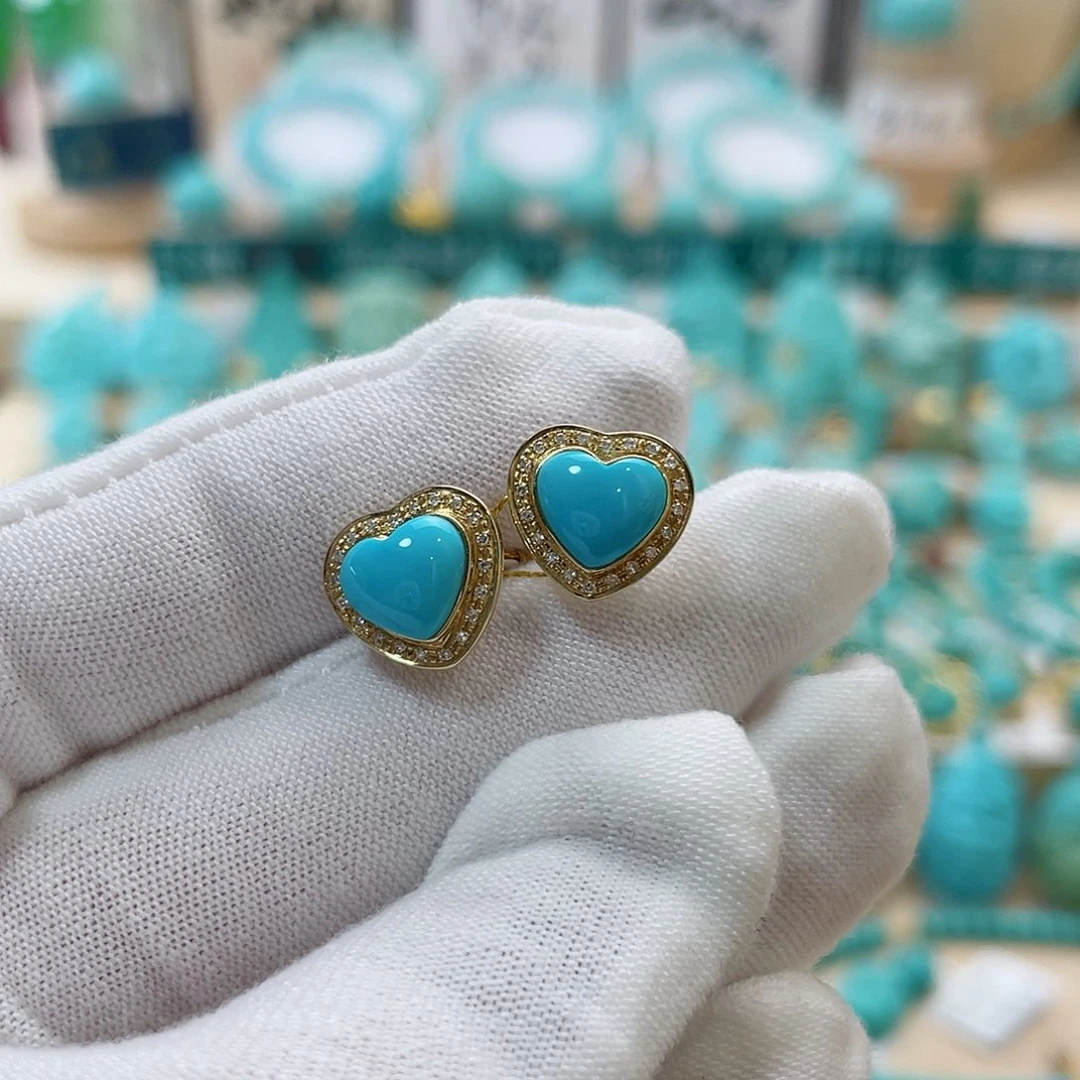 绿松石珠宝奇石未镶嵌