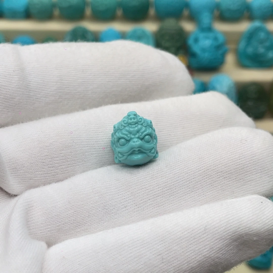 绿松石未镶嵌颈饰卡11-13-10.6