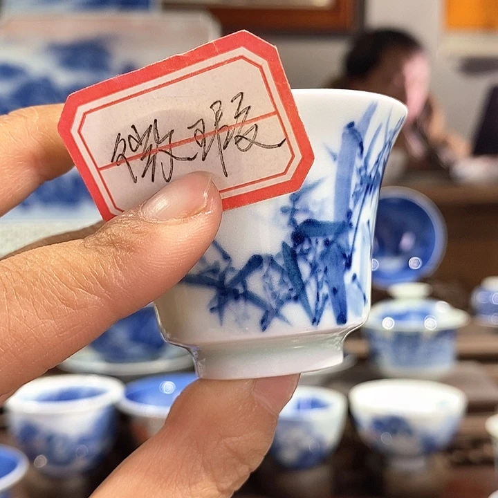杯景德镇手工手绘陶瓷，高亮兴老师作品