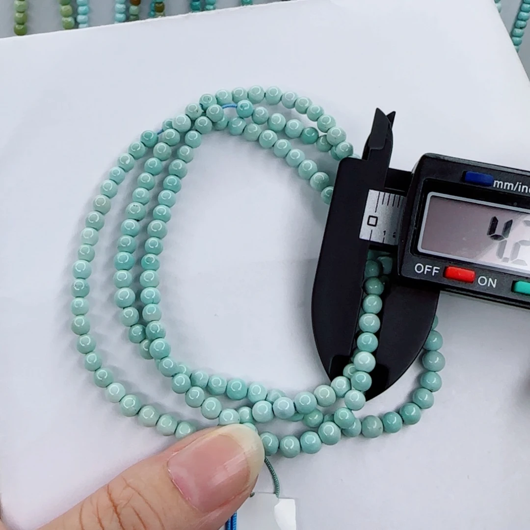 绿松石未镶嵌颈饰