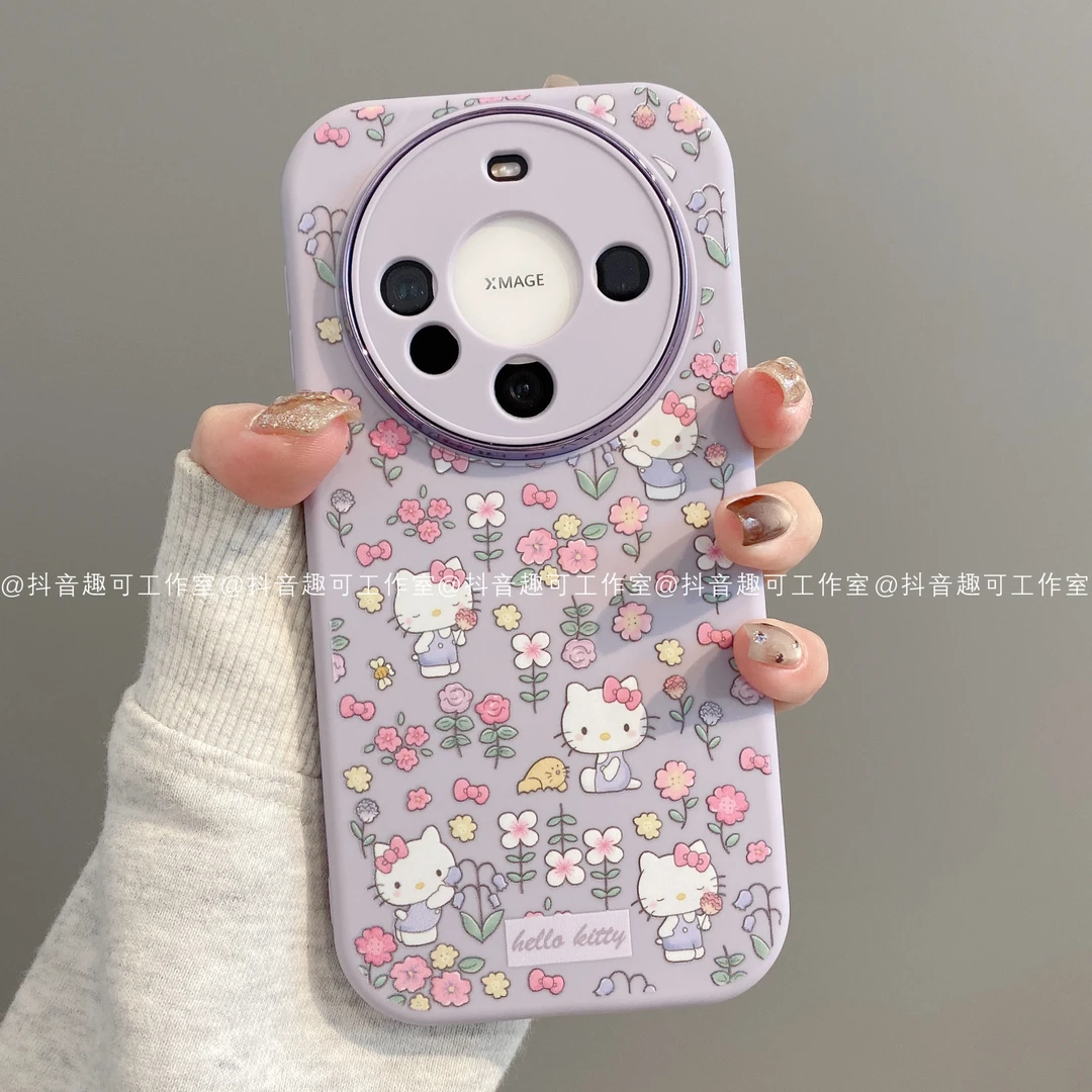 小胖妹适用华为mate80pro/70/60/50/40苹果17promax手机壳铃兰KT