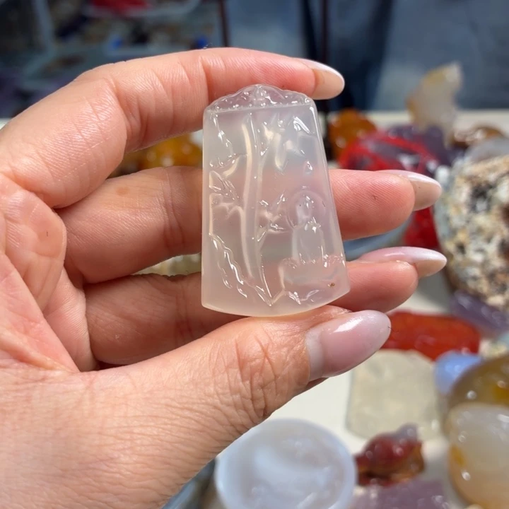 未镶嵌吊坠(不含链)玛瑙/玉髓