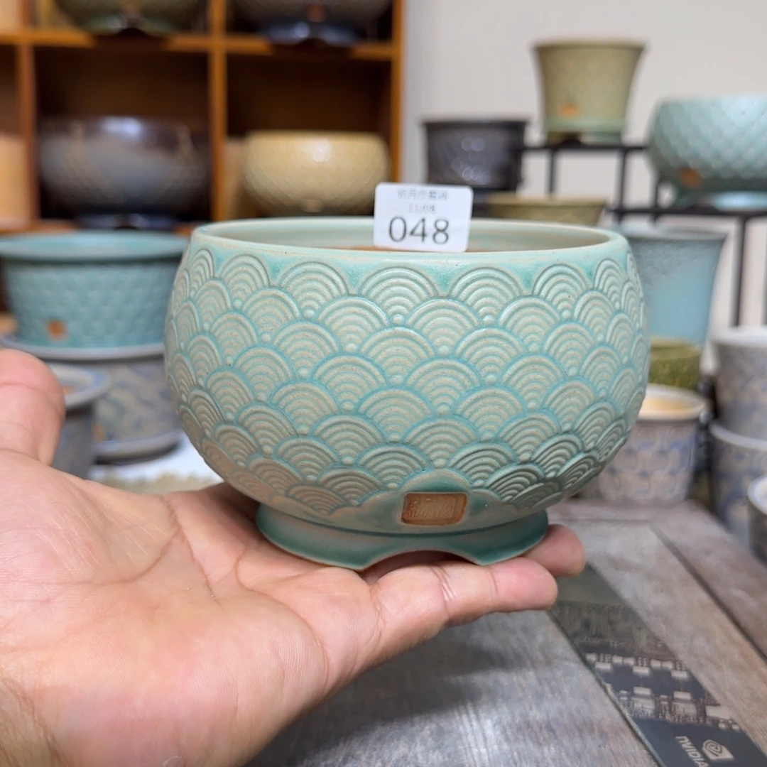 手工花盆 048 内口口径 10.5cm