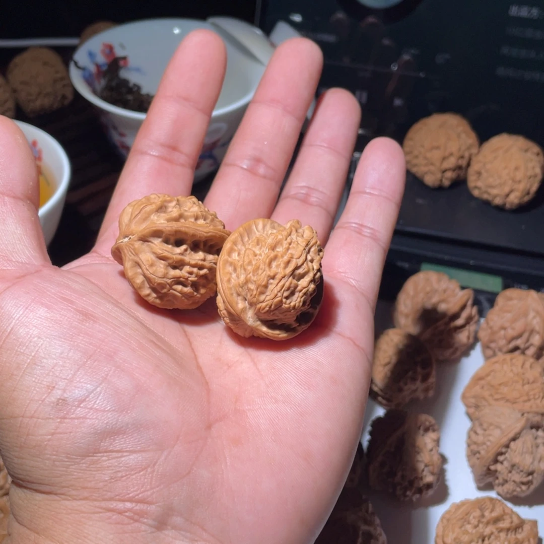 梵****吊坠文玩核桃贵妃扇
