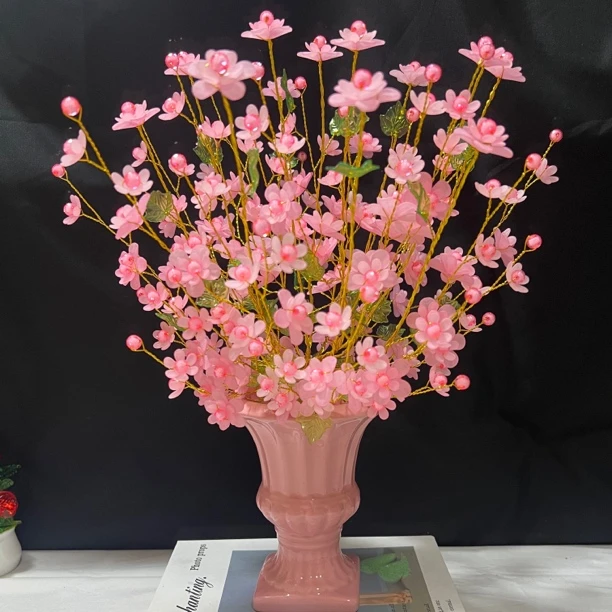 （送陶瓷罗马花瓶）樱花材料包，磨砂材质完整套（半成品）