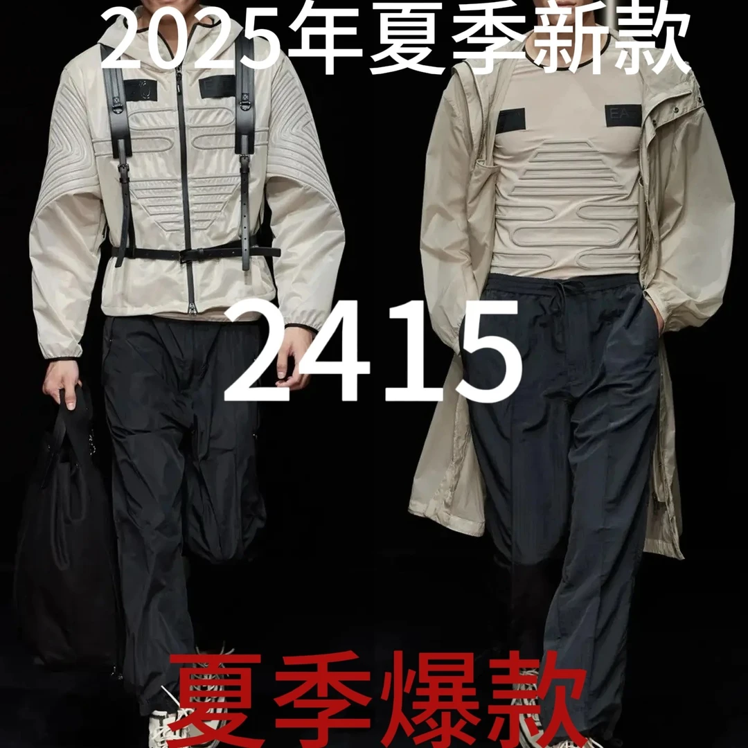 男士男装运动休闲夏季宽松速干圆领T恤2415