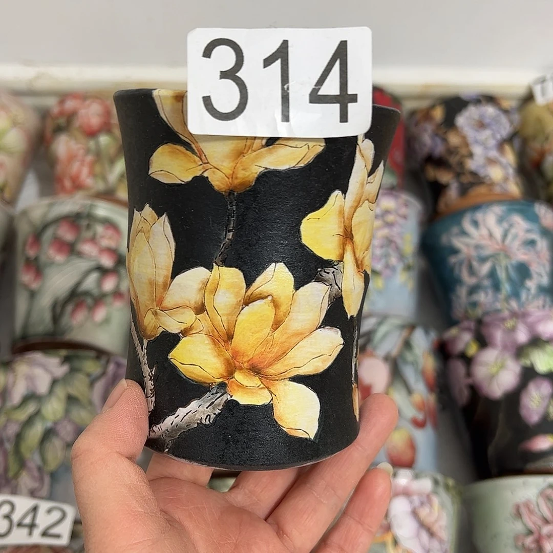 景德镇炫彩手绘口8.5高11